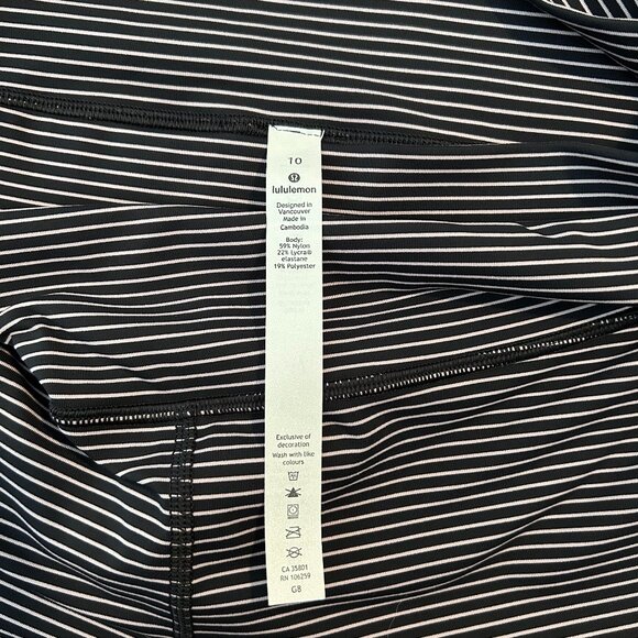 New Lululemon Wunder Under High Rise Tight 28" Luxtreme Size 10 - Picture 3 of 4